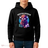 Lucky Buffalo Casino Slot Machine Buffalooooo Gambling Kids Hoodie thumb 4