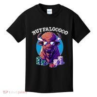 Lucky Buffalo Casino Slot Machine Buffalooooo Gambling Kids T-Shirt thumb 0