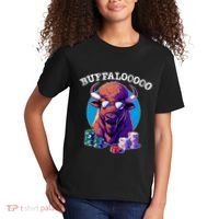 Lucky Buffalo Casino Slot Machine Buffalooooo Gambling Kids T-Shirt thumb 2