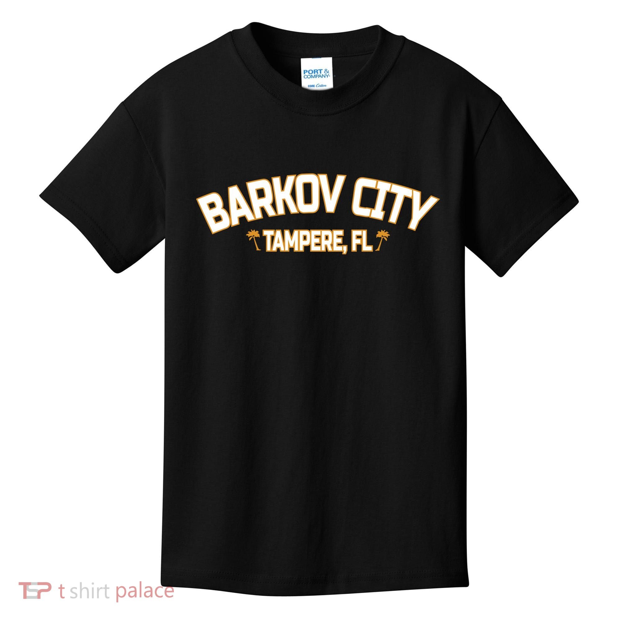 Limited Barkov City Tampere Fl Kids T-Shirt