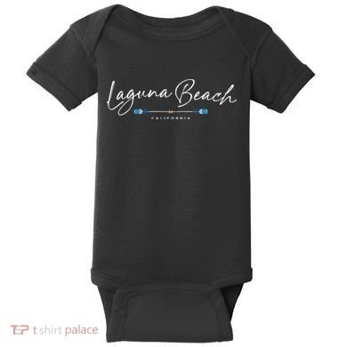Laguna Beach California Oars Baby Bodysuit