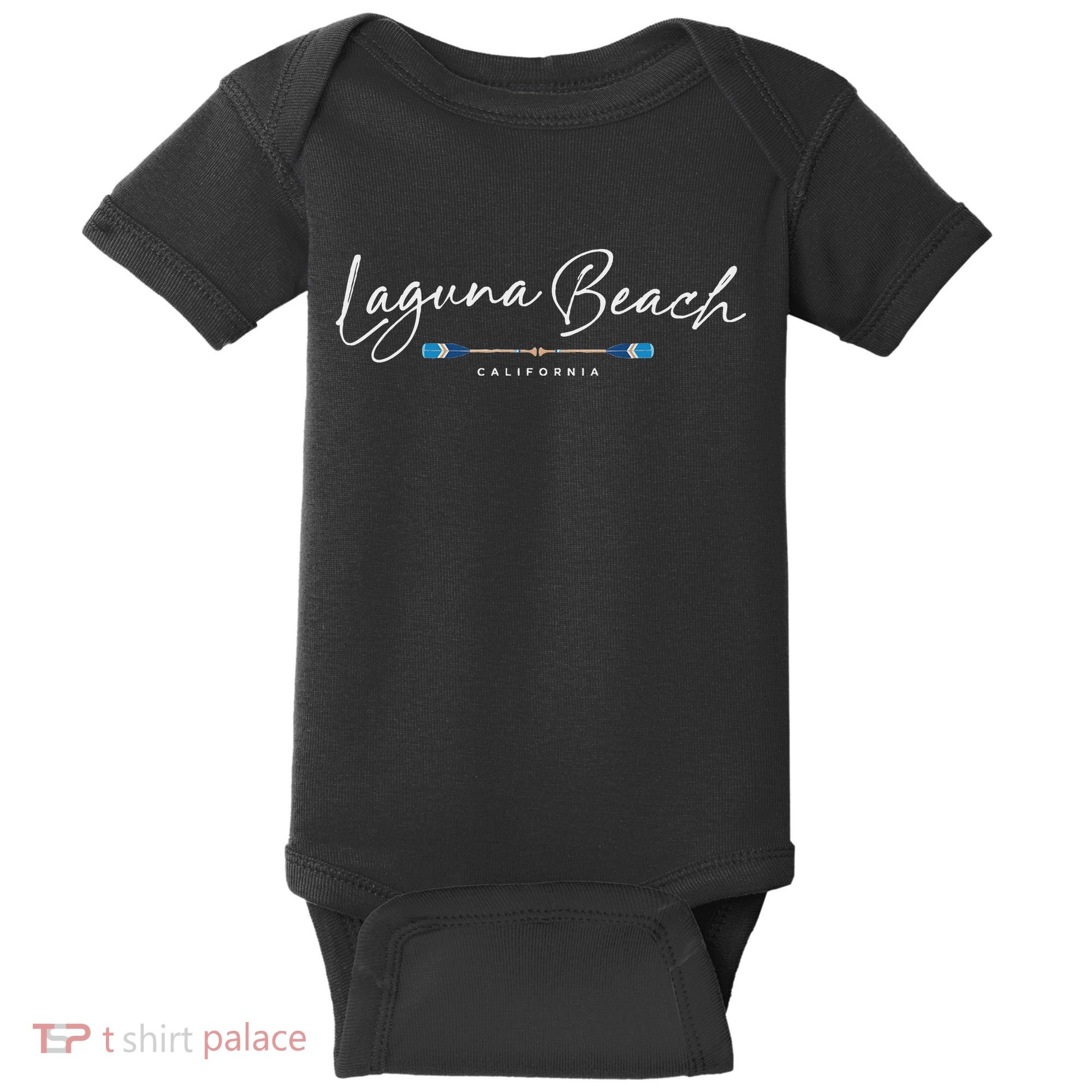 Laguna Beach California Oars Baby Bodysuit