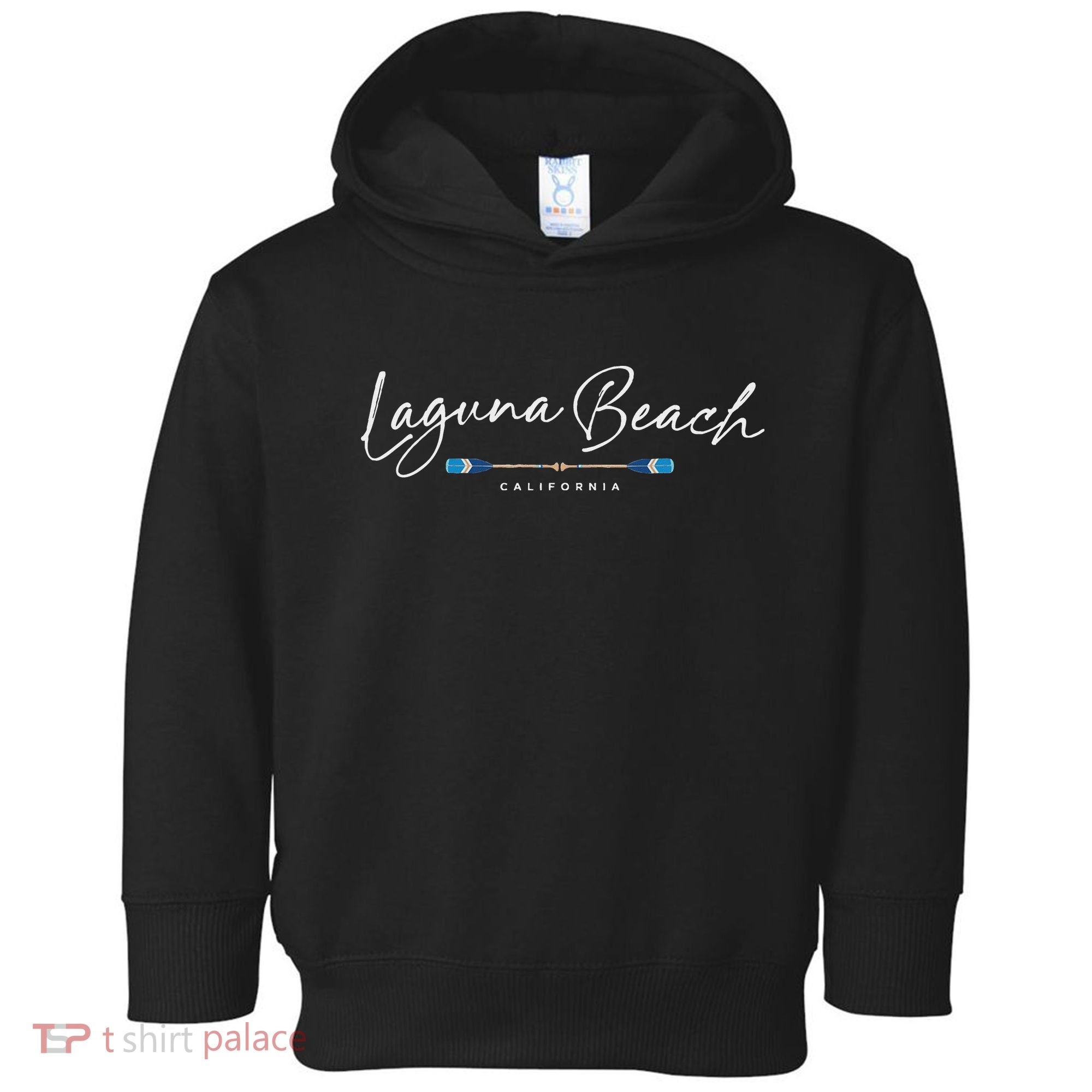 Laguna Beach California Oars Toddler Hoodie