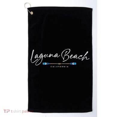 Laguna Beach California Oars Golf Towel