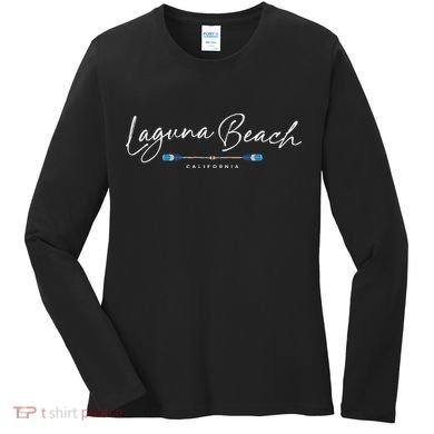Laguna Beach California Oars Women's Long Sleeve Shirt