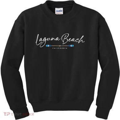 Laguna Beach California Oars Kids Sweatshirt