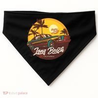 Long Beach California USA-Made Doggie Bandana thumb 0