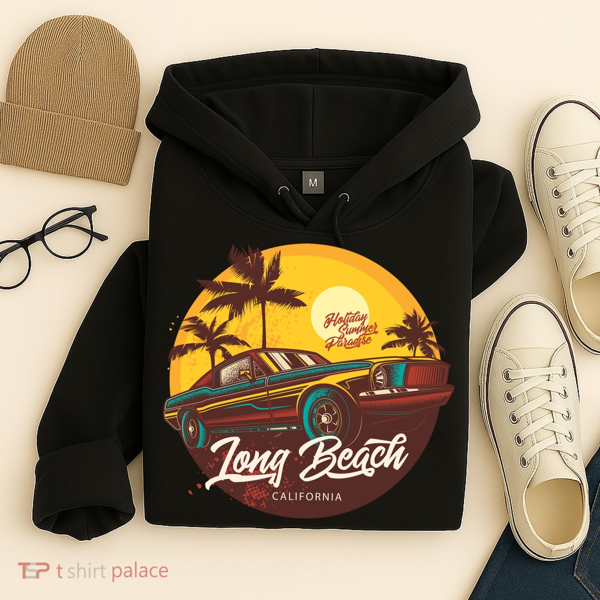 Long Beach California Hoodie