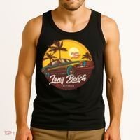 Long Beach California Tank Top thumb 3