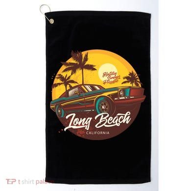 Long Beach California Golf Towel
