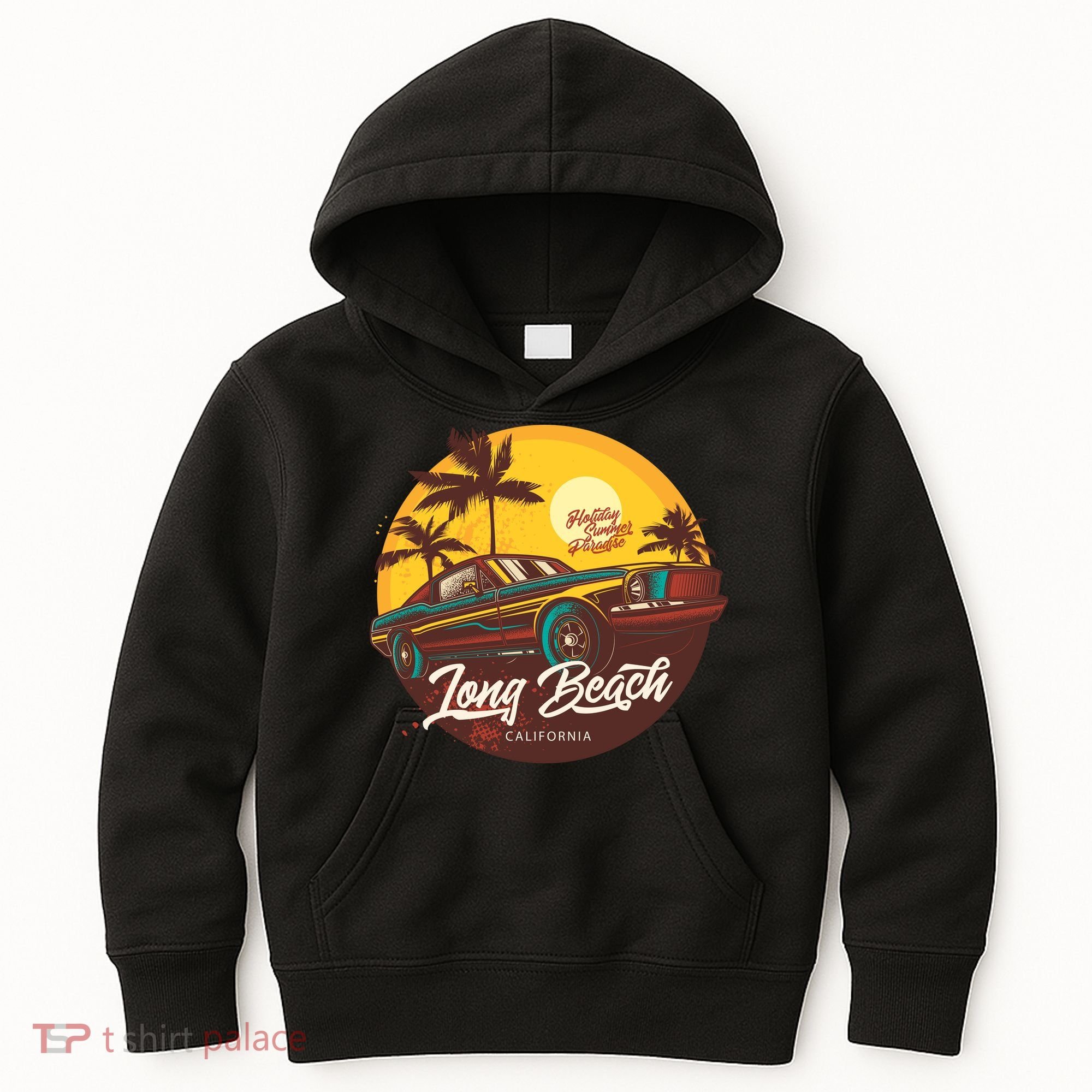 Long Beach California Kids Hoodie