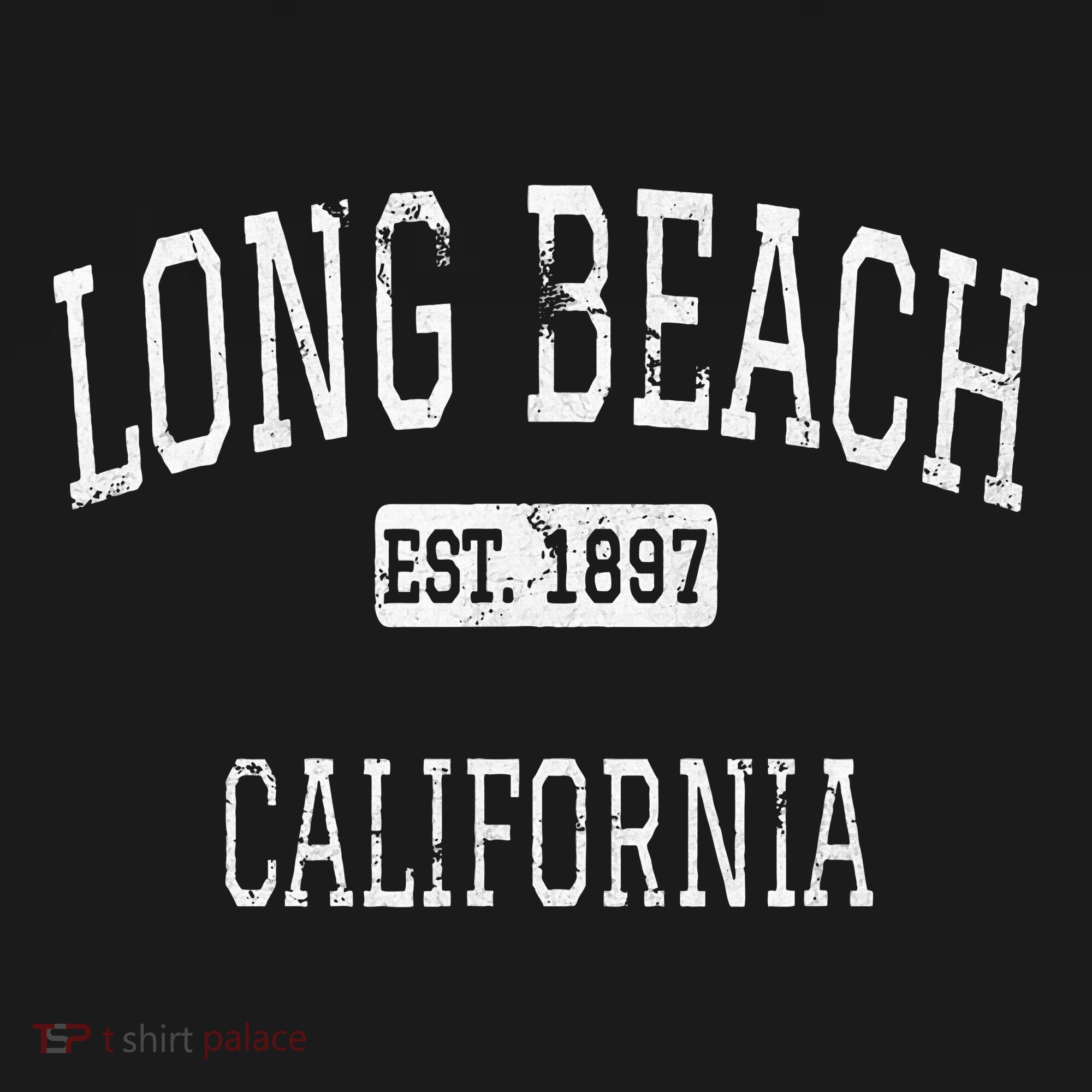 Long Beach California Ca Vintage T-Shirt