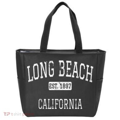 Long Beach California Ca Vintage Tote Bag