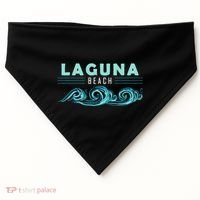 Laguna Beach California Souvenir USA-Made Doggie Bandana thumb 0