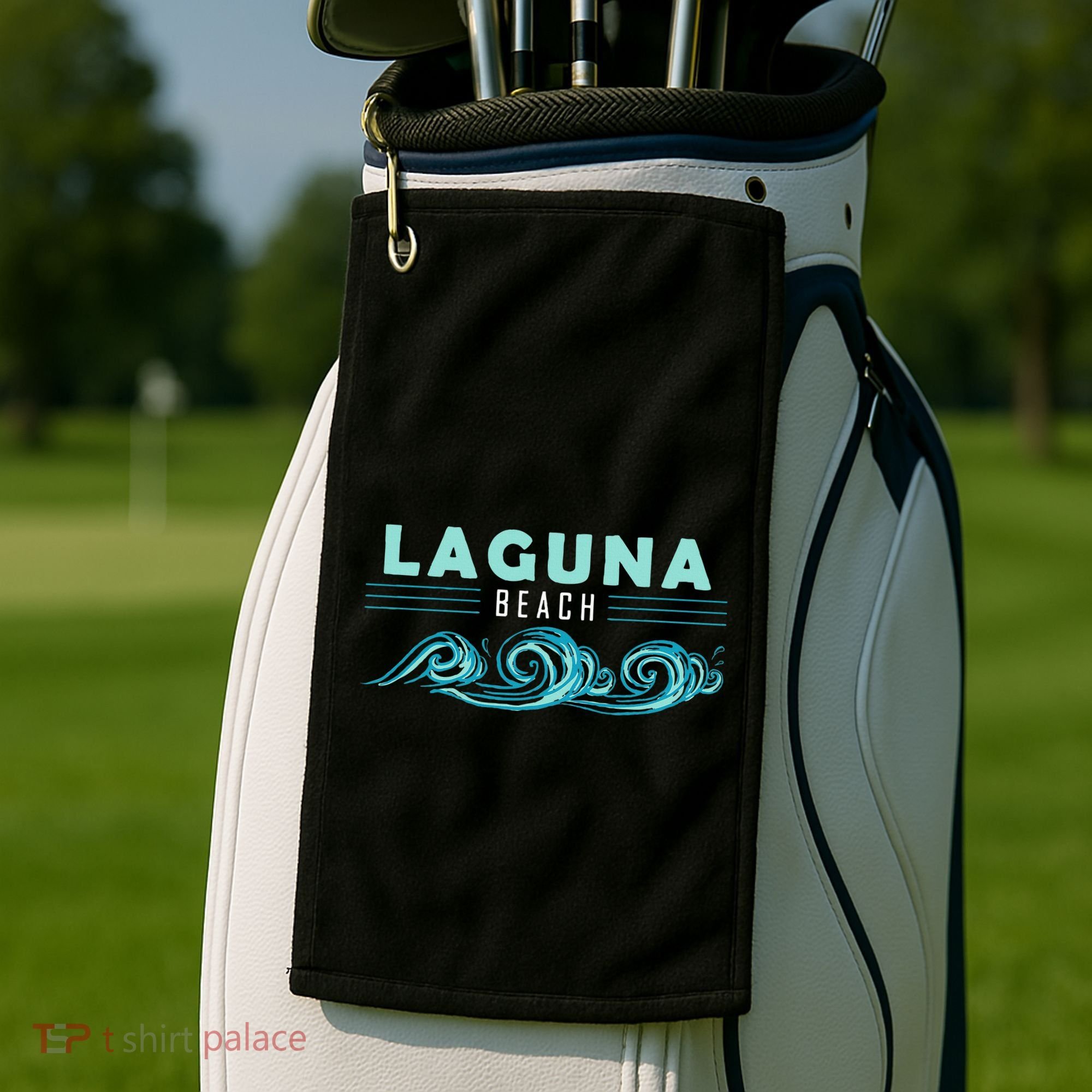 Laguna Beach California Souvenir Golf Towel