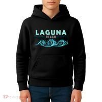 Laguna Beach California Souvenir Kids Hoodie thumb 4