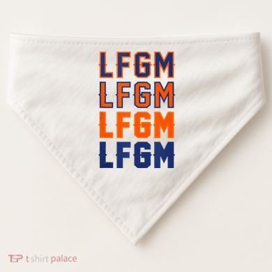 LFGM Baseball Catchers Pitchers LFGM USA-Made Doggie Bandana