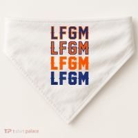 LFGM Baseball Catchers Pitchers LFGM USA-Made Doggie Bandana thumb 0