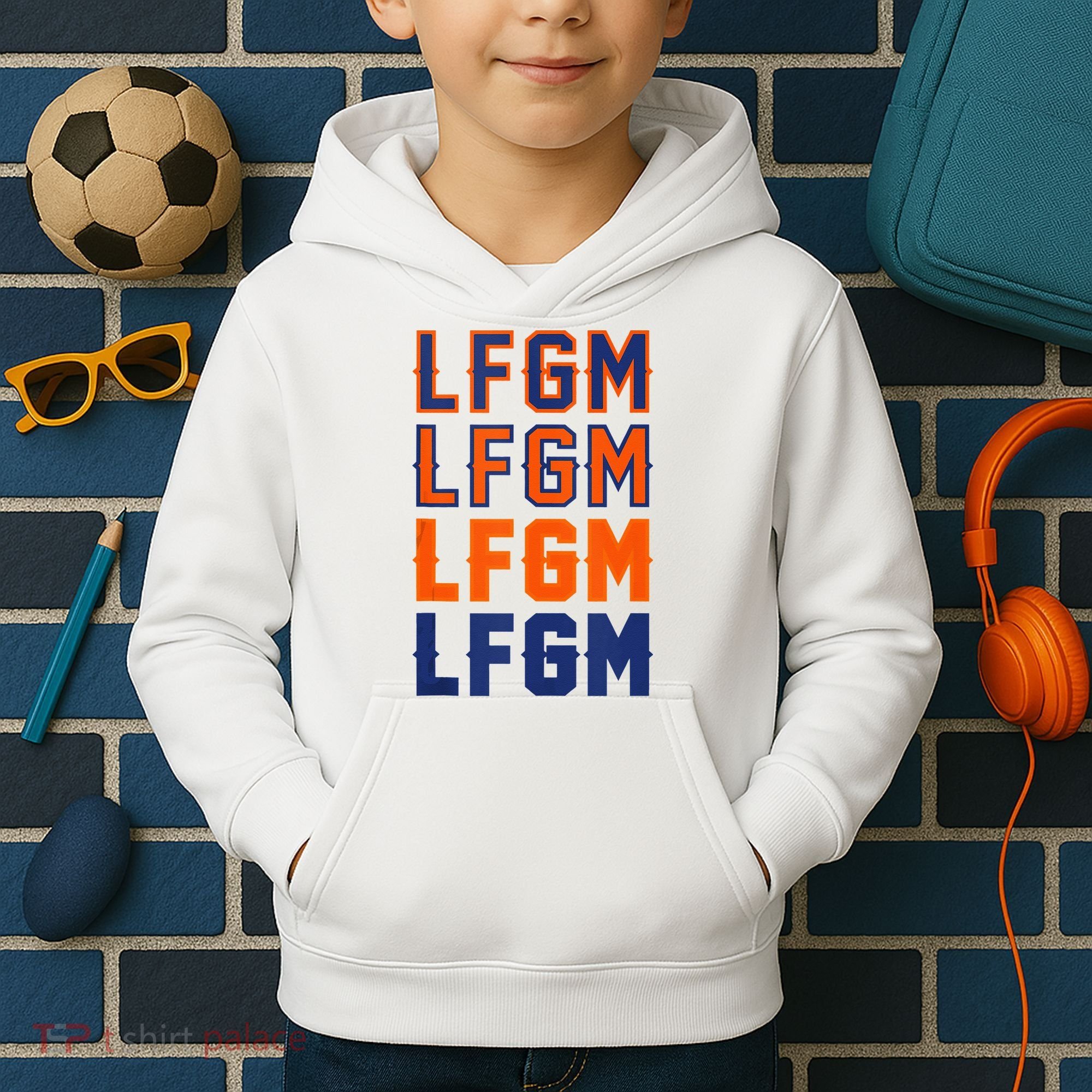 LFGM Baseball Catchers Pitchers LFGM Kids Hoodie