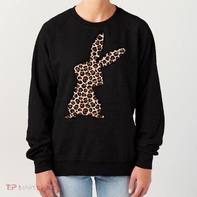 Leopard Bunny Cute Gift Women's Sweatshirt