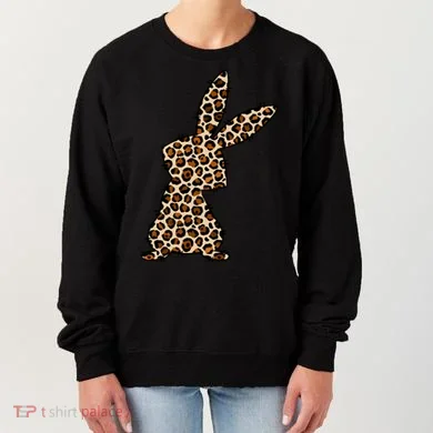 Leopard Bunny Cute Gift Women's Sweatshirt