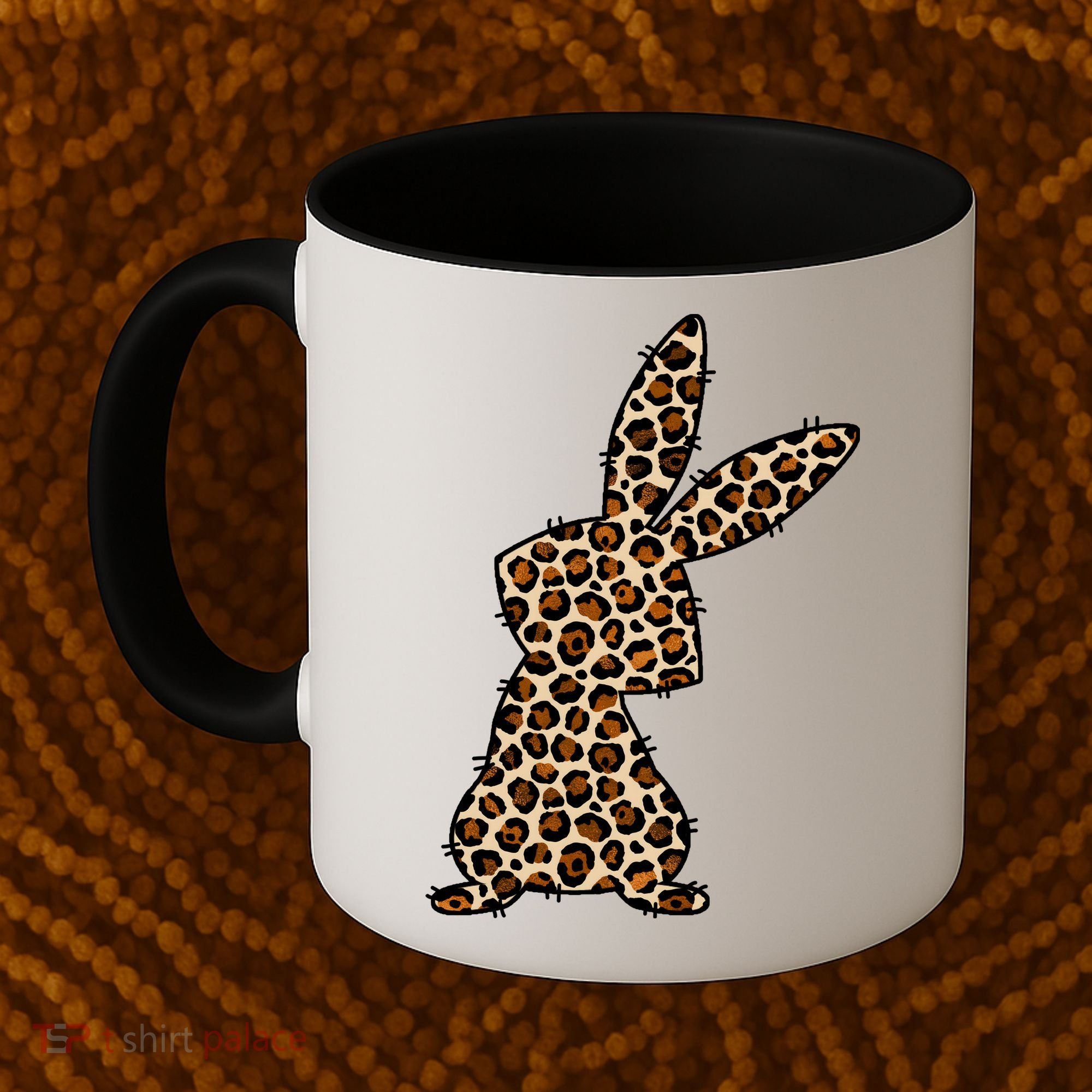 Leopard Bunny Cute Gift Coffee Mug