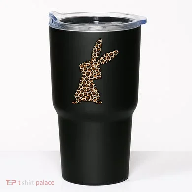 Leopard Bunny Cute Gift Tumbler