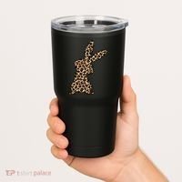 Leopard Bunny Cute Gift Tumbler thumb 2