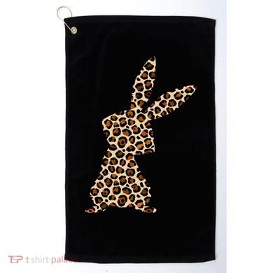 Leopard Bunny Cute Gift Golf Towel