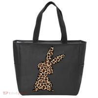 Leopard Bunny Cute Gift Tote Bag thumb 0