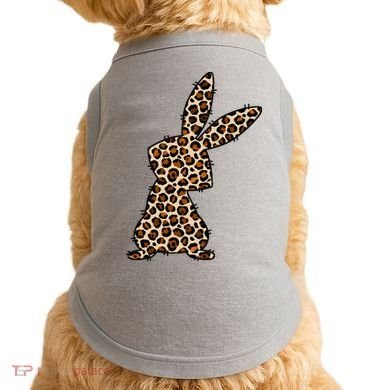 Leopard Bunny Cute Gift Doggie Tank