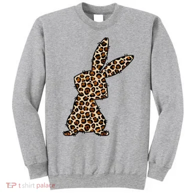 Leopard Bunny Cute Gift Sweatshirt