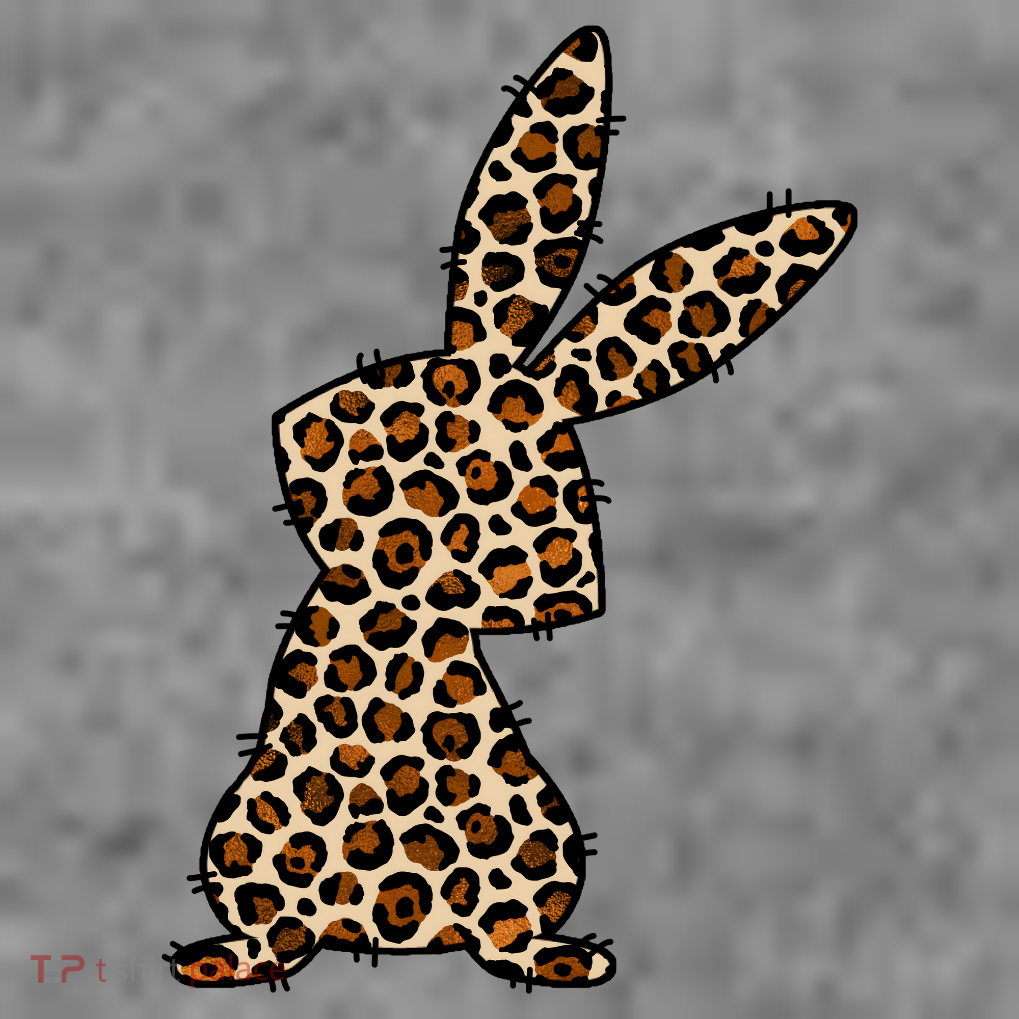 Leopard Bunny Cute Gift Women's Tank Top