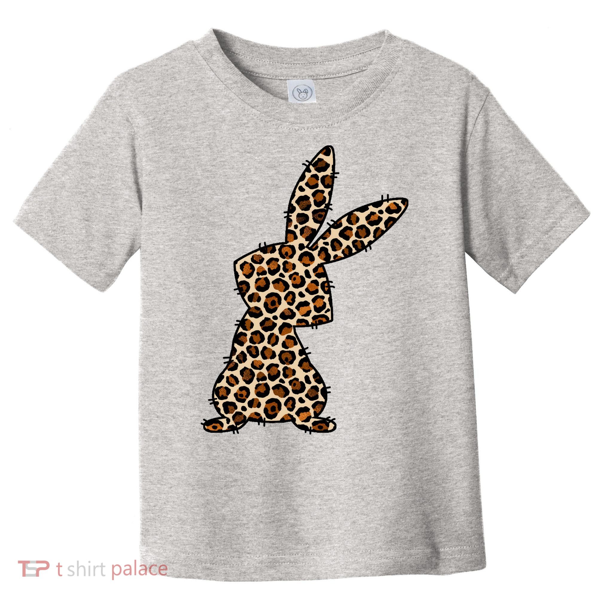 Leopard Bunny Cute Gift Toddler T-Shirt