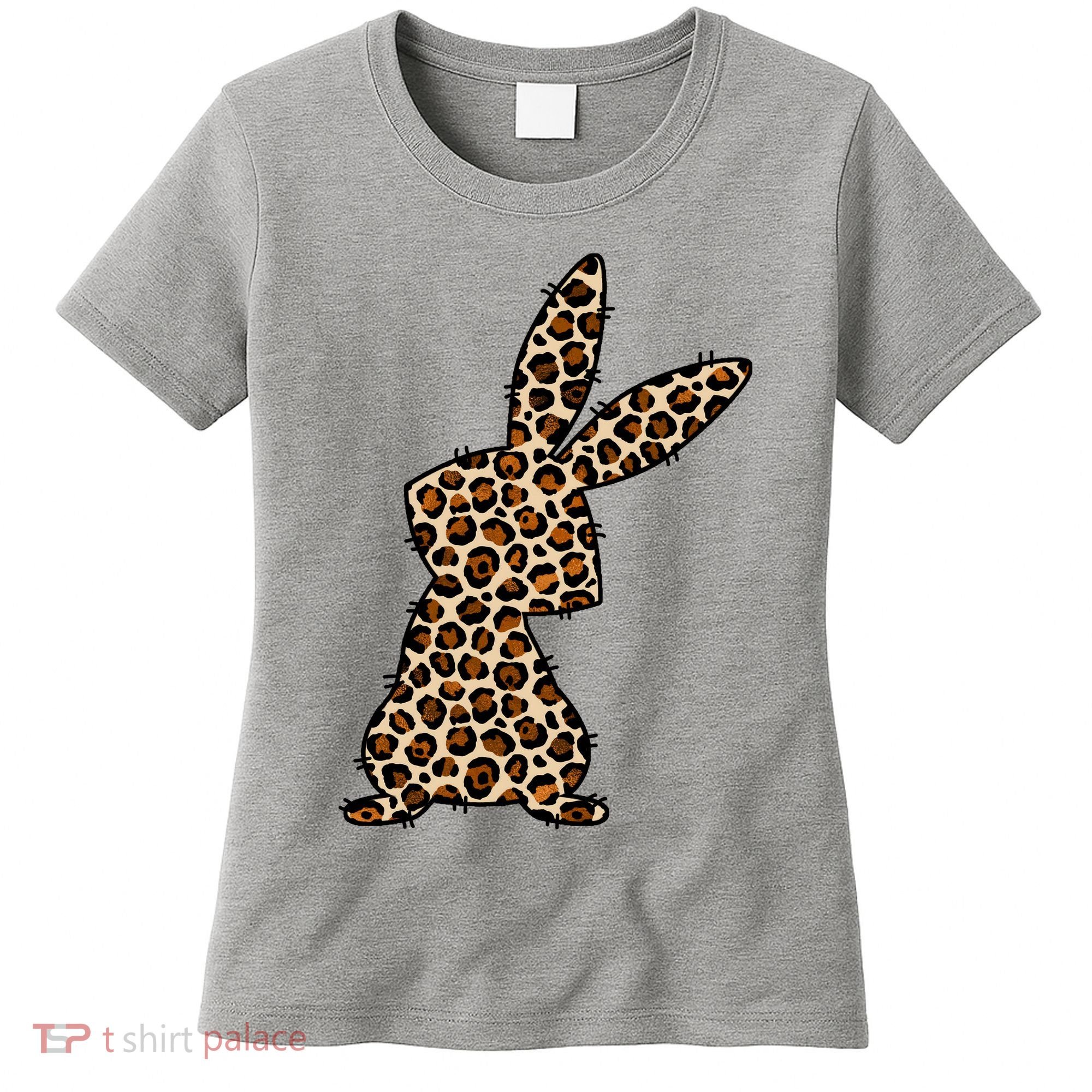 Leopard Bunny Cute Gift Women's T-Shirt