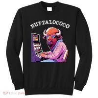 Lucky Buffalo Casino Slot Machine Buffalooooo Gambling Sweatshirt thumb 0