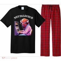 Lucky Buffalo Casino Slot Machine Buffalooooo Gambling Pajama Set thumb 0