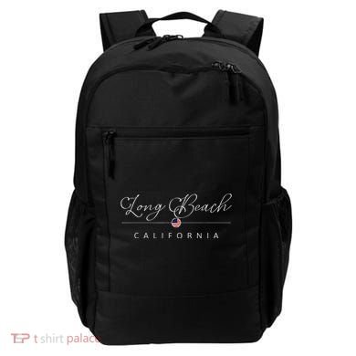 Long Beach California CA On Long Beach Backpack