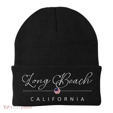 Long Beach California CA On Long Beach Beanie