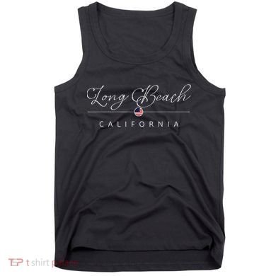 Long Beach California CA On Long Beach Tank Top