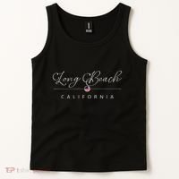 Long Beach California CA On Long Beach Tank Top thumb 2