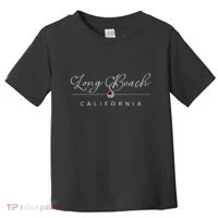 Long Beach California CA On Long Beach Toddler T-Shirt thumb 0