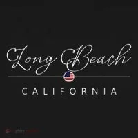 Long Beach California CA On Long Beach Women's T-Shirt thumb 6