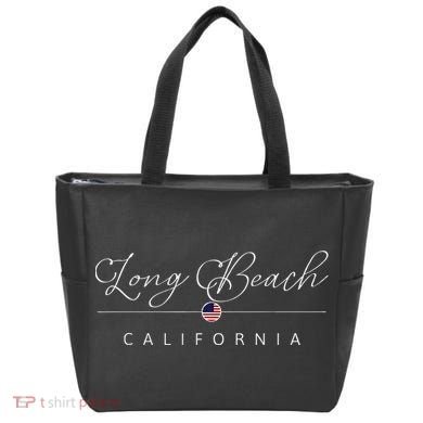 Long Beach California CA On Long Beach Tote Bag