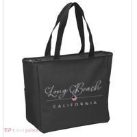 Long Beach California CA On Long Beach Tote Bag thumb 2