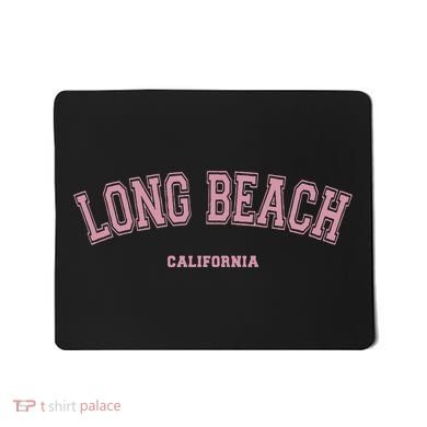 Long Beach California Ca Varsity Style On Long Beach Mousepad