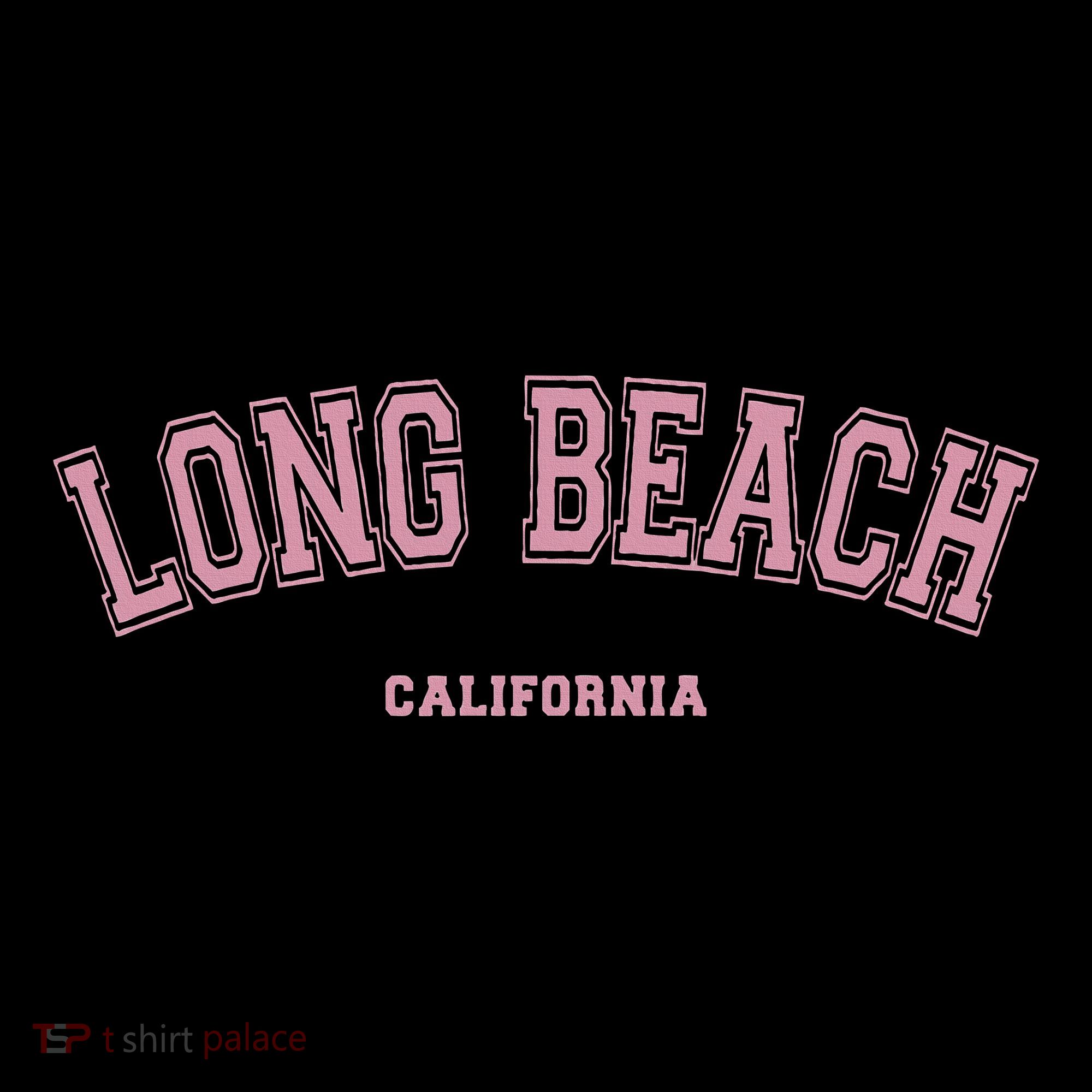 Long Beach California Ca Varsity Style On Long Beach Mousepad