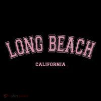 Long Beach California Ca Varsity Style On Long Beach Tank Top thumb 6