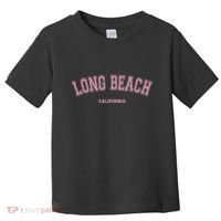 Long Beach California Ca Varsity Style On Long Beach Toddler T-Shirt thumb 0