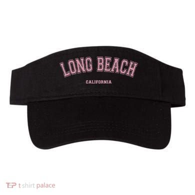 Long Beach California Ca Varsity Style On Long Beach Visor